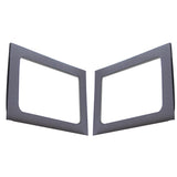 DEI 11-18 Jeep Wrangler JK 4 portes Boom Mat Garniture de lunette arrière - 2 pièces - Gris