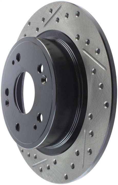 Rotor arrière droit fendu et percé StopTech pour Acura TSX 09-10 / Honda Accord Coupé 08-10 / Berline 05-10