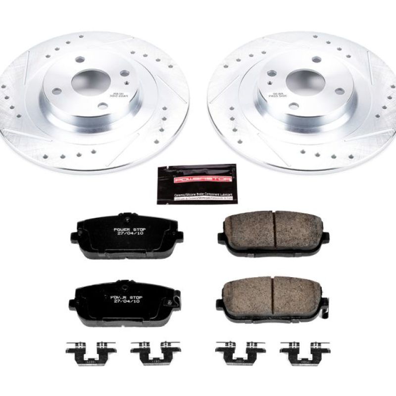 Kit de freins sport Power Stop 17-19 Fiat 124 Spider arrière Z23 Evolution