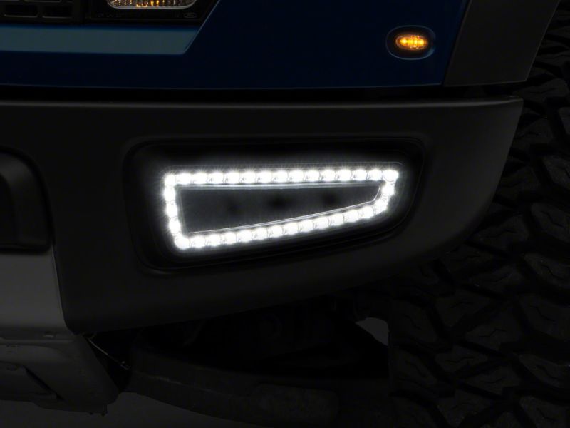 Raxiom 10-14 Ford F-150 Raptor Axial Series LED DRL Fog Lights