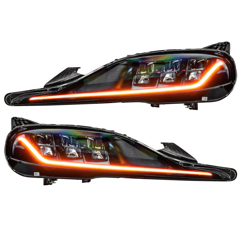 Oracle 20-21 Toyota Supra GR RGB+A Headlight DRL Upgrade Kit - ColorSHIFT w/o Cntrl