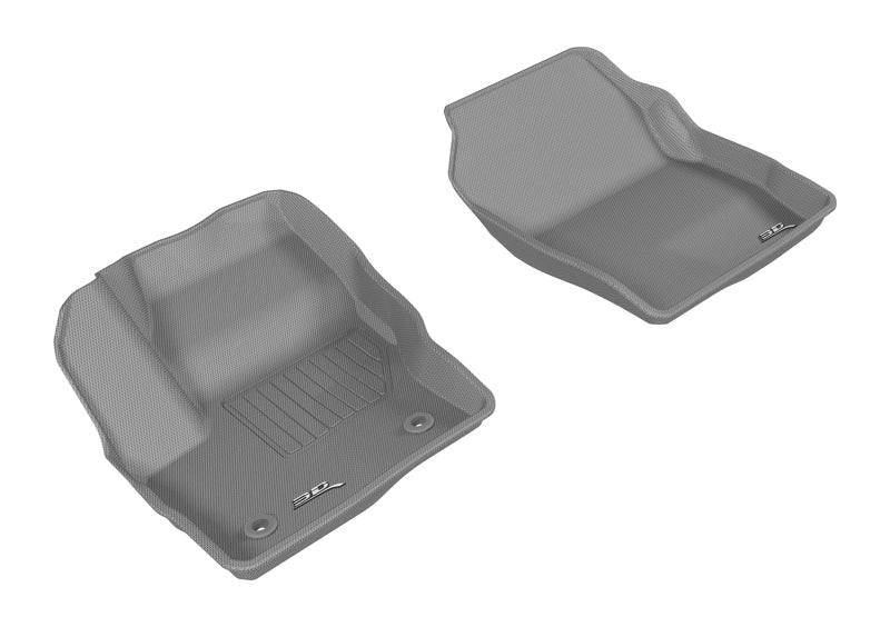 Tapis de sol 3D MAXpider 2015-2019 Ford Escape Kagu 1ère rangée - Gris