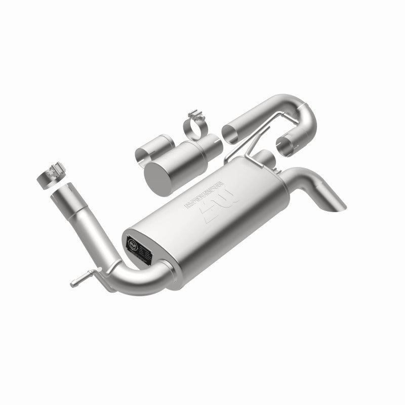 Système d'échappement à essieu arrière MagnaFlow pour Jeep Wrangler JK Overland Series 07-18