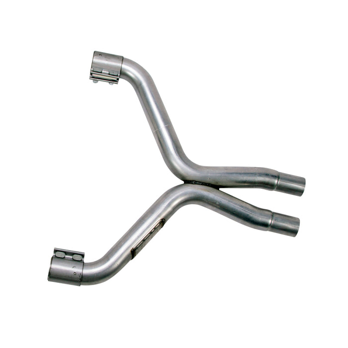 BBK 11-14 Mustang 3.7 V6 High Flow X Pipe avec convertisseurs catalytiques - 2-1/2