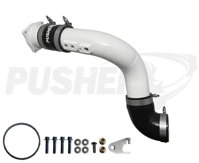 Pusher HD 3" Cold Side Charge Tube for 2017+ Ford F250/350 6.7L Powerstroke w/ Throttle Valve Replacement Platinum High Performance Solutions, LLC.