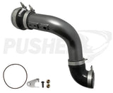 Pusher HD 3" Cold Side Charge Tube for 2011-16 Ford F250/350 6.7L Powerstroke w/ Throttle Valve Adapter Platinum High Performance Solutions, LLC.