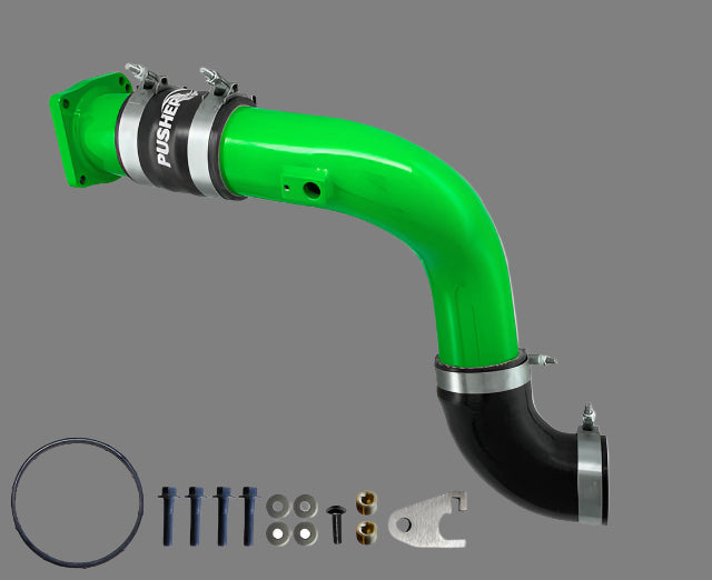 Tube de charge côté froid Pusher HD 3" pour Ford F250/350 6,7 L Powerstroke 2017+ avec remplacement du papillon des gaz