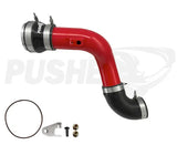 Pusher HD 3" Cold Side Charge Tube for 2011-16 Ford F250/350 6.7L Powerstroke w/ Throttle Valve Adapter Platinum High Performance Solutions, LLC.