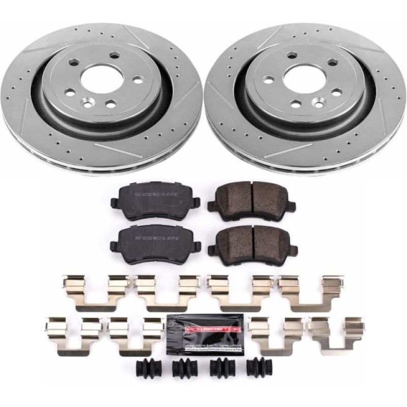 Kit de freins sport Power Stop 11-18 Volvo S60 arrière Z23 Evolution