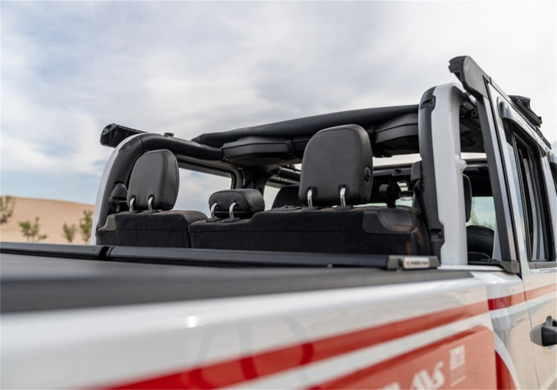 Jeep Gladiator Trailview Fastback 20-22 Rampage - Diamant noir