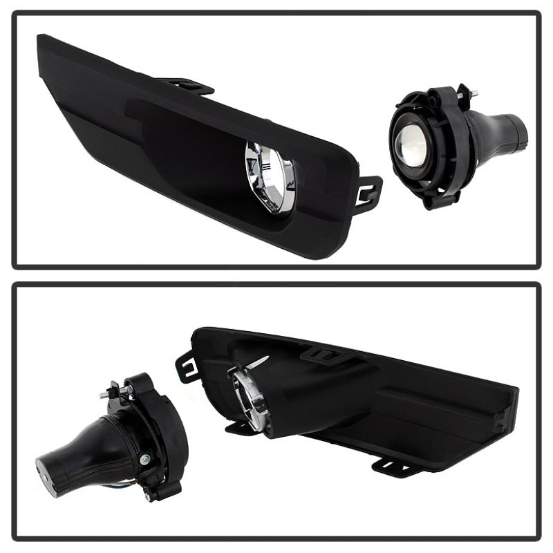 Feu antibrouillard OEM Spyder GMC Acadia 2013-2015 avec interrupteur universel - Transparent FL-GAC2013-C