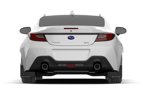 Rally Armor 22-25 Subaru BRZ / Toyota GR86 Black UR Mud Flap w/Red Logo