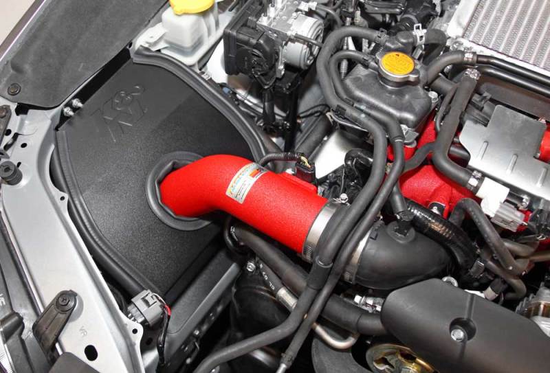 K&amp;N 2015 Subaru WRX-STI 2.5L H4 Red Typhoon Short Ram Intake