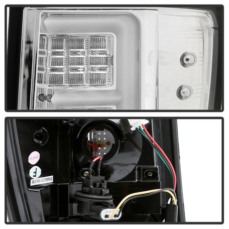 Feux arrière à LED Spyder Jeep Grand Cherokee 05-06 Version 2 - Chrome