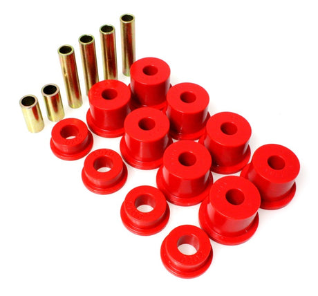 Ensemble de bagues de suspension avant Energy Suspension Fd 4 Wd - Rouge