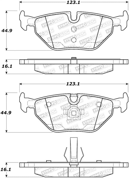 StopTech Street Brake Pads