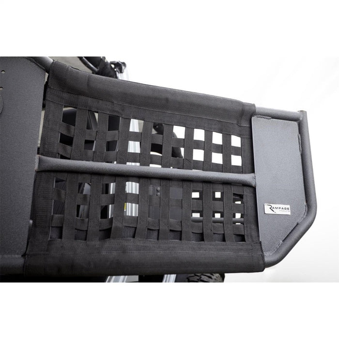 Jeep Wrangler (TJ) Rampage 1997-2006 2 portes tubulaires avec filet - Noir