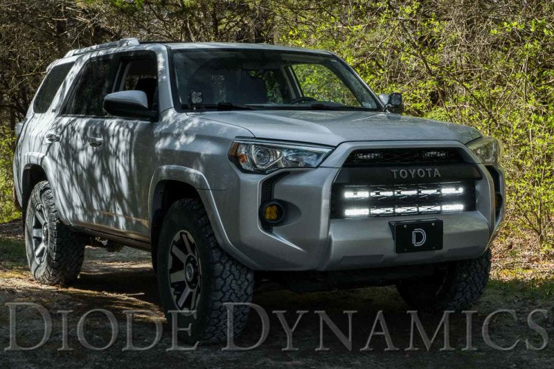 Diode Dynamics 14-19 Toyota 4Runner SS30 Dual Stealth Lightbar Kit  - Amber Driving