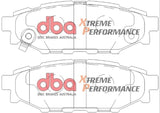 Plaquettes de frein arrière DBA 08 Subaru WRX XP650
