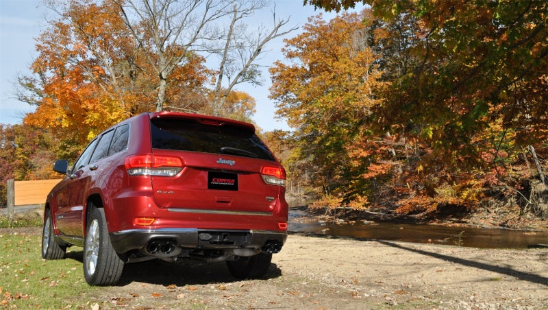 Échappement Cat-Back à double sortie arrière de 2,5 pouces pour Jeep Grand Cherokee Summit Edition Corsa 14-16