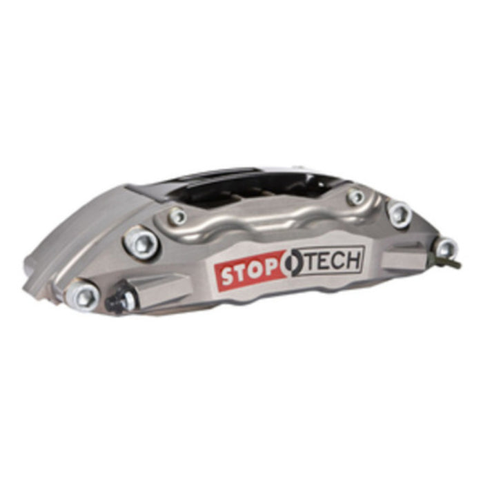 Étriers arrière StopTech BBK 08+ BMW 135i 345x28 Trophy anodisés ST-40 Rotors fendus Plaquettes et conduites SS