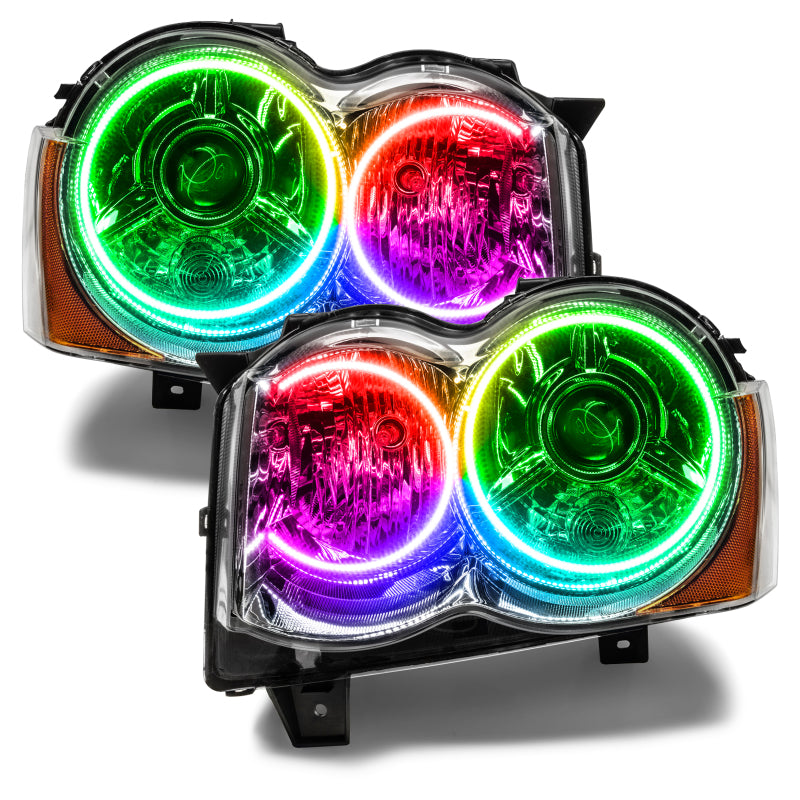 Oracle Jeep Grand Cherokee 08-10 Halo Kit - ColorSHIFT sans contrôleur VOIR LA GARANTIE