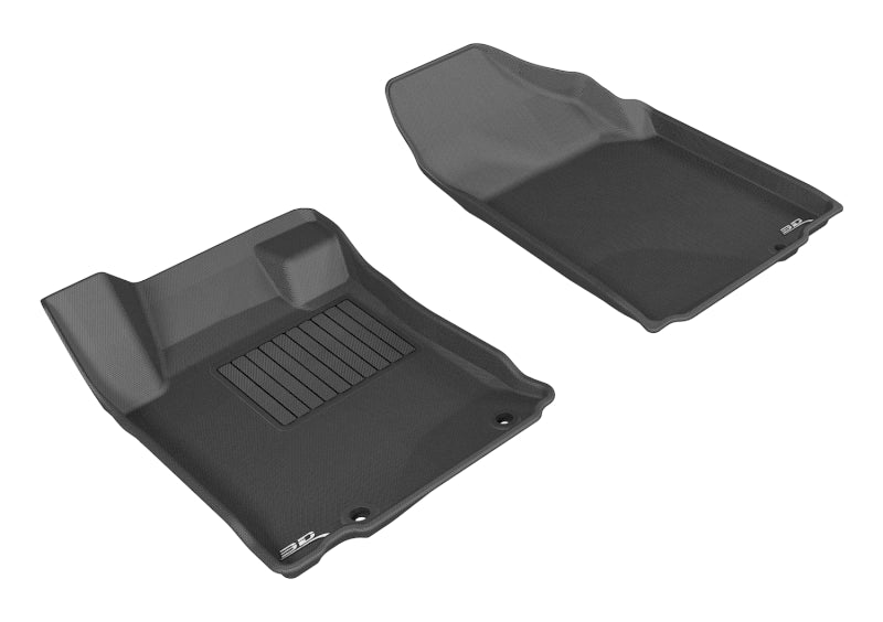 Tapis de sol 3D MAXpider pour Nissan Altima Sedan Kagu 2013-2015, 1ère rangée - Noir