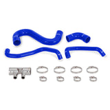 Durite de radiateur inférieure en silicone Mishimoto pour Ford Mustang GT 2015+ - Bleu