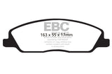 Plaquettes de frein avant EBC 10-14 Ford Mustang 3.7 Yellowstuff