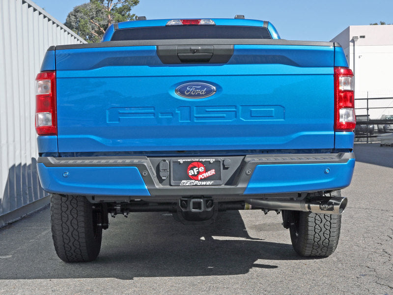 Échappement Cat-Back aFe Apollo GT 3 pouces 409 SS 2021 Ford F-150 V6 2,7 L/3,5 L (tt)/V8 5,0 L avec embouts polis