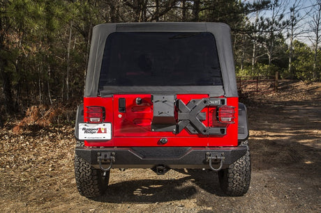 Charnière de porte-pneus Rugged Ridge Spartacus HD moulée 97-06 TJ