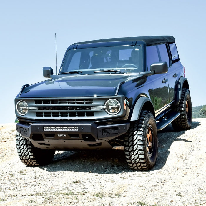 Pare-chocs avant Westin 21-22 Ford Bronco Pro-Mod – Noir texturé