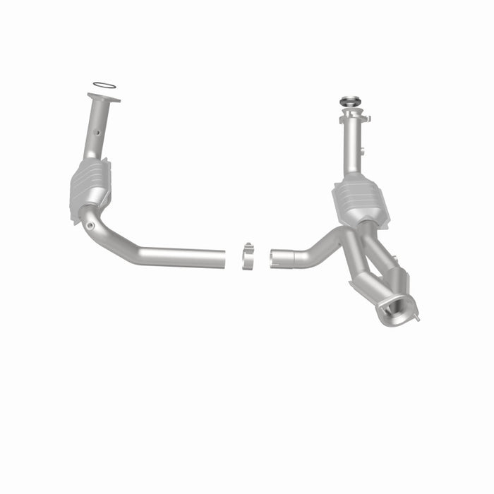 MagnaFlow Conv DF 02-06 Cadillac Escalade / 02-06 Chevy Avalanche 5.3L Dual Conv Y-Pipe Assembly 2WD