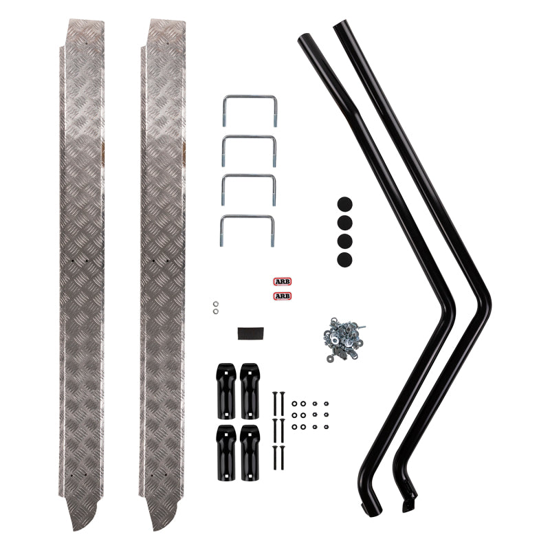 Rail latéral et marchepied ARB Deluxe 80Ser sans sol
