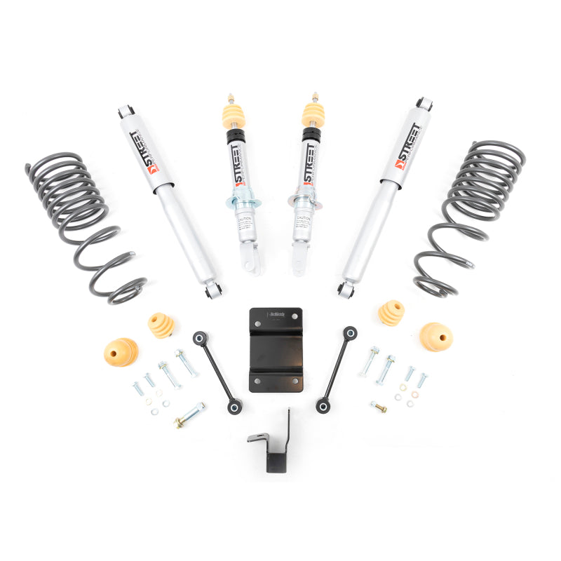 KIT D'ABAISSEMENT Belltech 09-18 Dodge Ram 4WD 1500 Quad/Crew Cabs 2inF / 4inR
