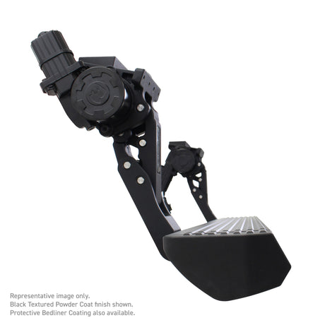 Kit de marchepieds électriques Go Rhino 18-23 Jeep Wrangler 4dr E-BOARD E1 - Revêtement de doublure de caisse