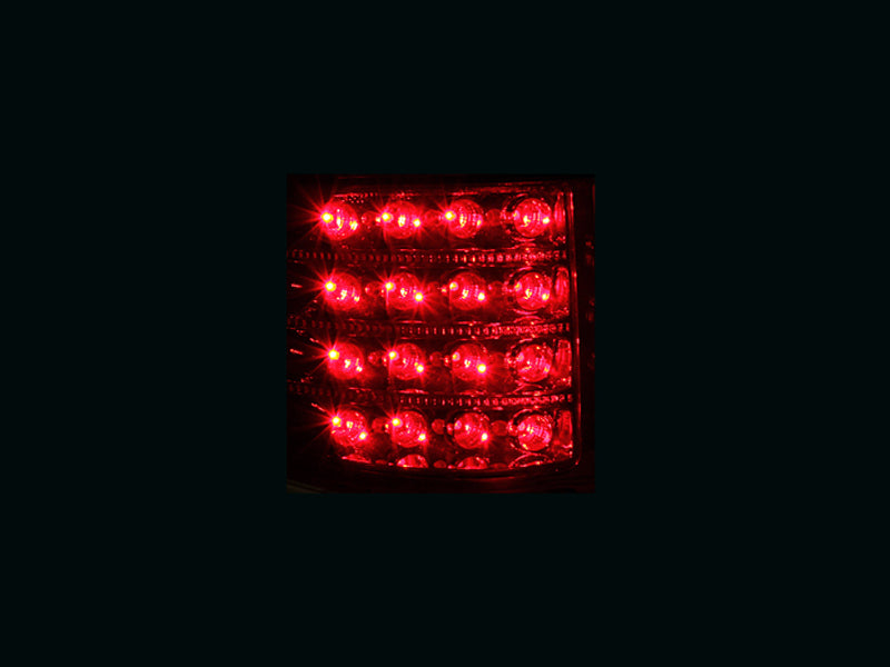 Feux arrière à LED ANZO 2004-2008 Ford F-150 Rouge/Clair