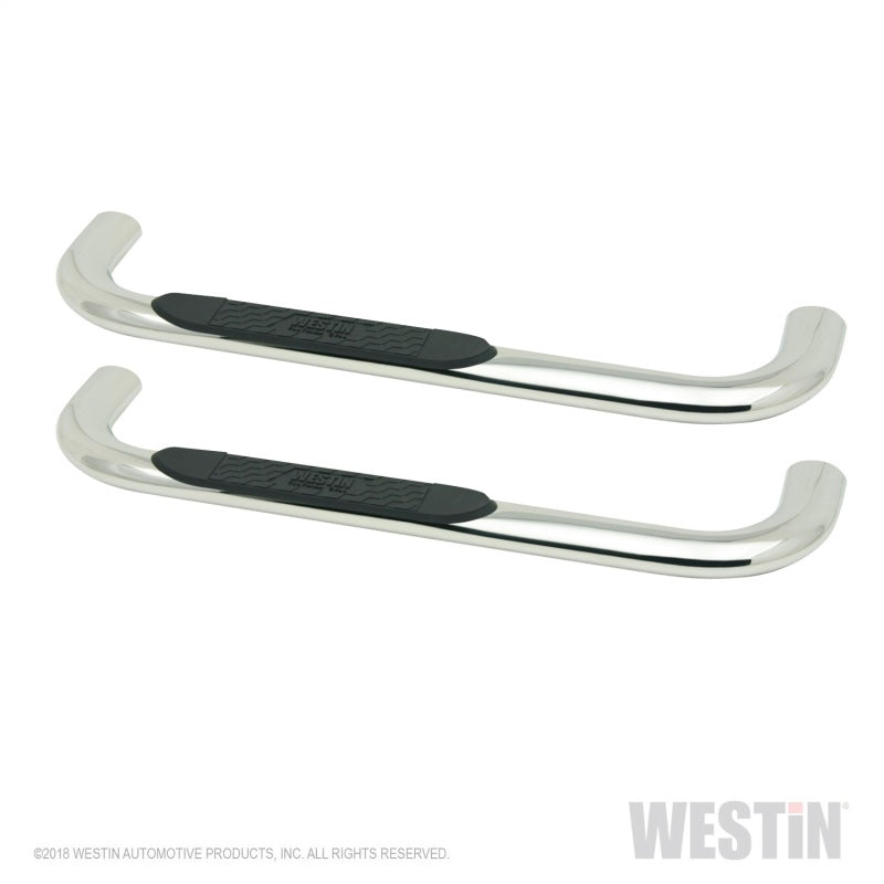 Marchepieds ovales Nerf Platinum 4 de Westin pour Ford F-150 Reg Cab 2015-2018 - SS