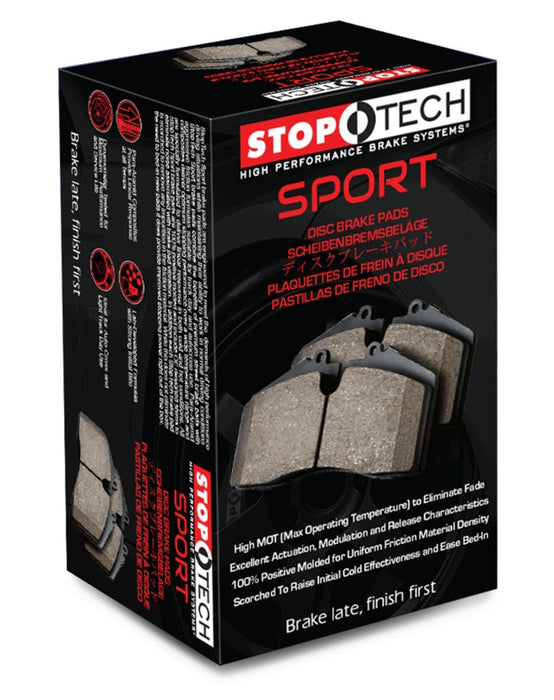 Plaquettes de frein arrière sport hautes performances StopTech pour Acura TSX 2014