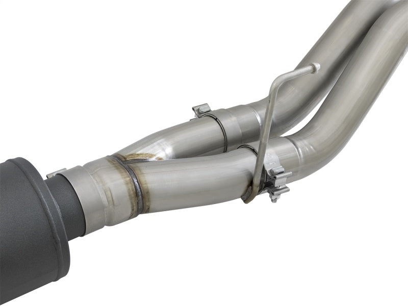 aFe MACHForce-XP 3in to 3-1/2in 304 SS Cat-Back Exhaust w/Polished Tips 17-18 Ford F-150 Raptor 3.5L