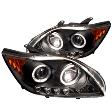 Phares de projecteur Spyder Scion TC 05-07 Halo à LED - LED remplaçables Blk PRO-YD-TTC04-HL-AM-BK