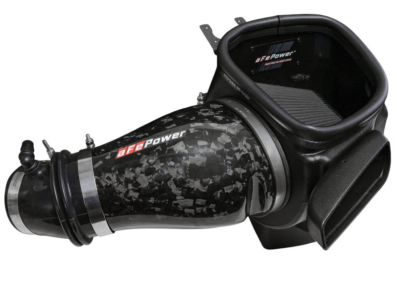 Système d'admission d'air froid en fibre de carbone aFe 2021 Dodge Durango SRT Hellcat Track Series avec filtre Pro 5R