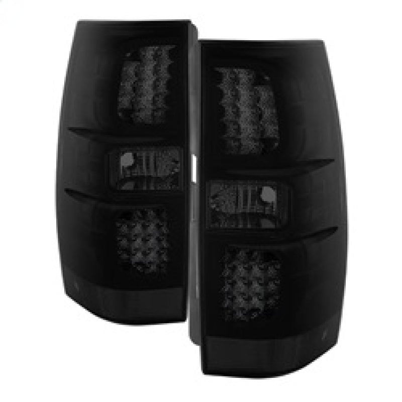 xTune Mc Yukon/Yukon Denali 07-14 LED Tail Lights Black Smoked ALT-JH-CSUB07-LED-G2-BSM