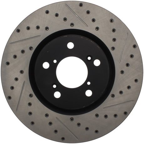 Rotor avant gauche fendu et percé StopTech 07-08 Acura MDX SportStop