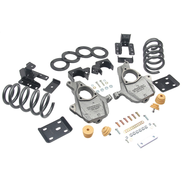 KIT D'ABAISSEMENT Belltech 16.5-17 Chevy Silverado Ext/Crew Cab 2WD 3-4F / 5-6R