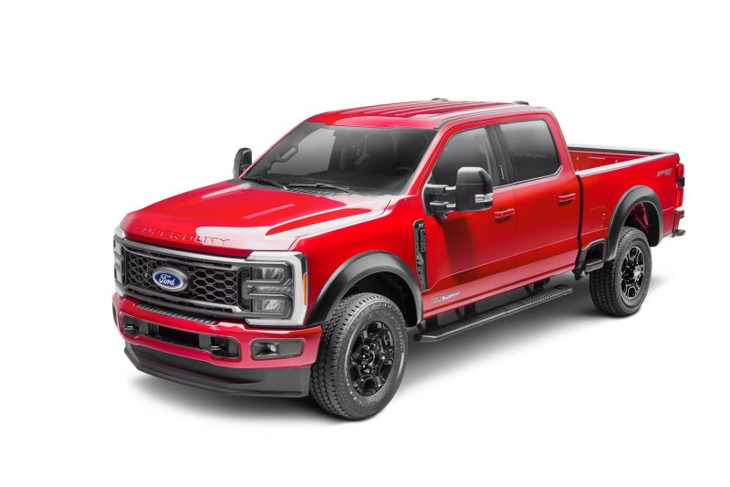 Élargisseurs d'aile Bushwacker 23-24 Ford F-250/350 SuperDuty Extend-A-Fender, 4 pièces - Noir