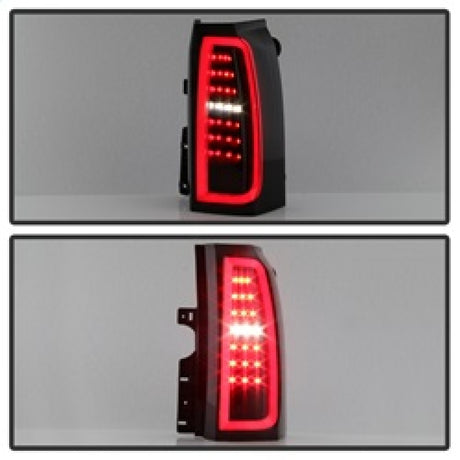 Feux arrière à LED Spyder Chevy Tahoe / Suburban 15-17 - Fumée noire (ALT-YD-CTA15-LED-BSM)