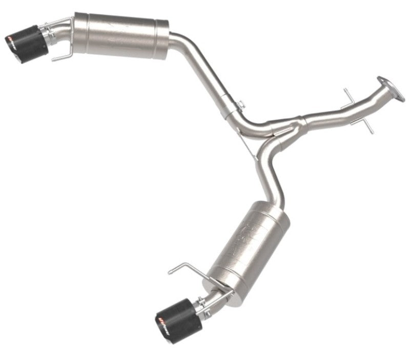 aFe POWER Takeda 06-13 Lexus IS250/IS350 SS Échappement arrière avec embouts en carbone