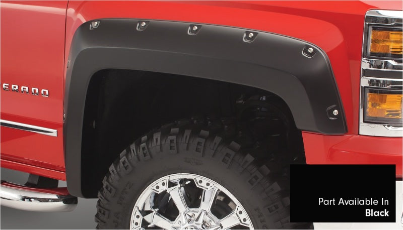 Élargisseurs de caisse de style poche Bushwacker 16-18 Chevy Silverado 1500 Fleetside 4 pièces 78,8/97,8 po - Noir