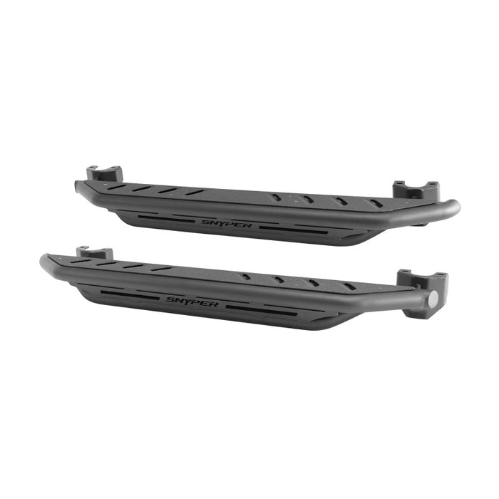 Marchepieds triple tube Westin/Snyper 07-17 Jeep Wrangler Rock Rail - Noir texturé